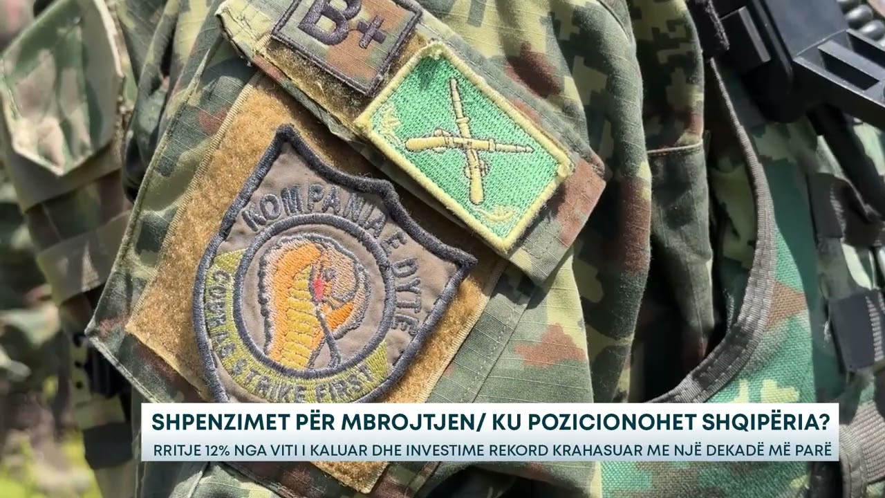 Shpenzimet për mbrojtjen, ku pozicionohet Shqipëria? Rritje 12% nga viti i kaluar