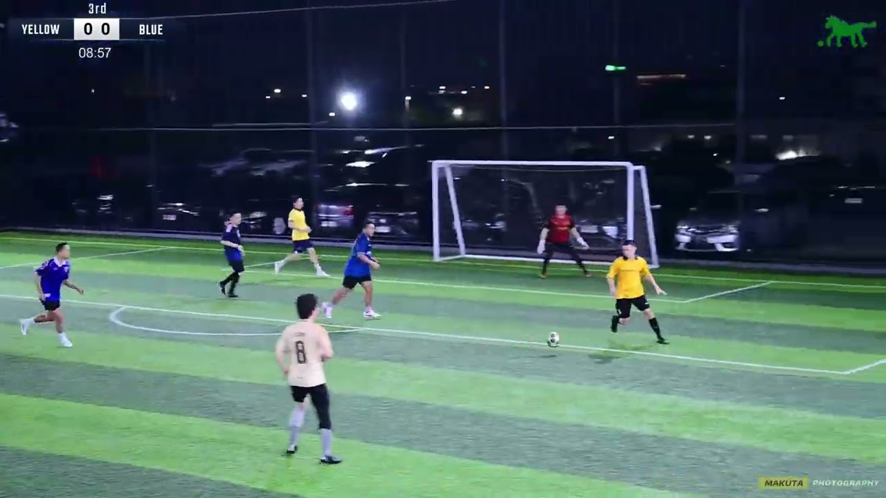 TUE, 24 FEB 2026 - BLUE VS YELLOW - 0:0 - GOLDLAND MINISOC FUN LEAGUE