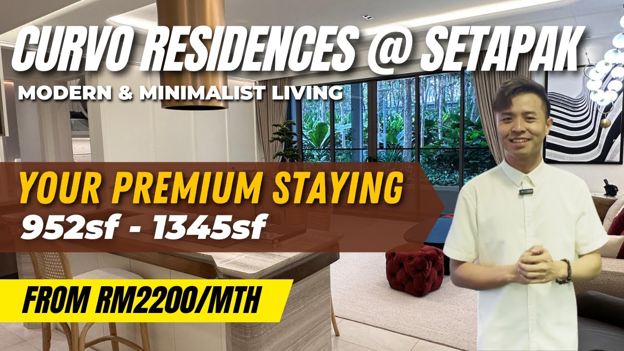 CURVO RESIDENCE , SETAPAK 952SF-1345SF  3-4 ROOMS  l Property Insight #03