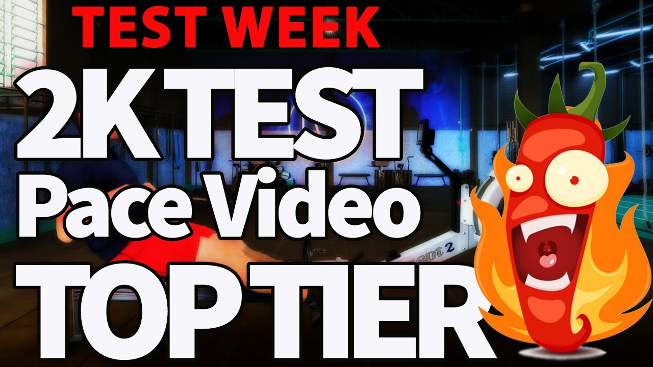 2K Time Trial Rowing Test - Multiple Pace Options 6:30-12:00 | 2K Plan Week 4 Row 5 | RowAlong