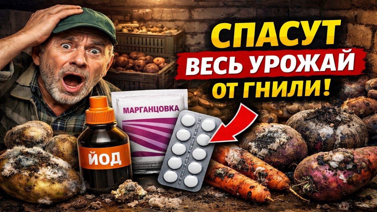 АГРОНОМЫ В ШОКЕ! 3 копеечных средства из аптеки, которые спасут ВЕСЬ ваш урожай от гнили