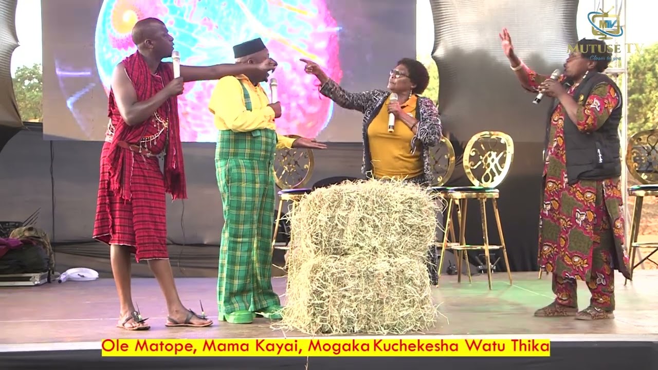 OLE MATOPE, MAMA KAYAI NA MOGAKA KUCHEKESHA WATU THIKA.