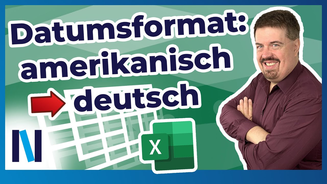 Excel 2019: Ein amerikanisches in ein deutsches Datumsformat umwandeln - so geht's!