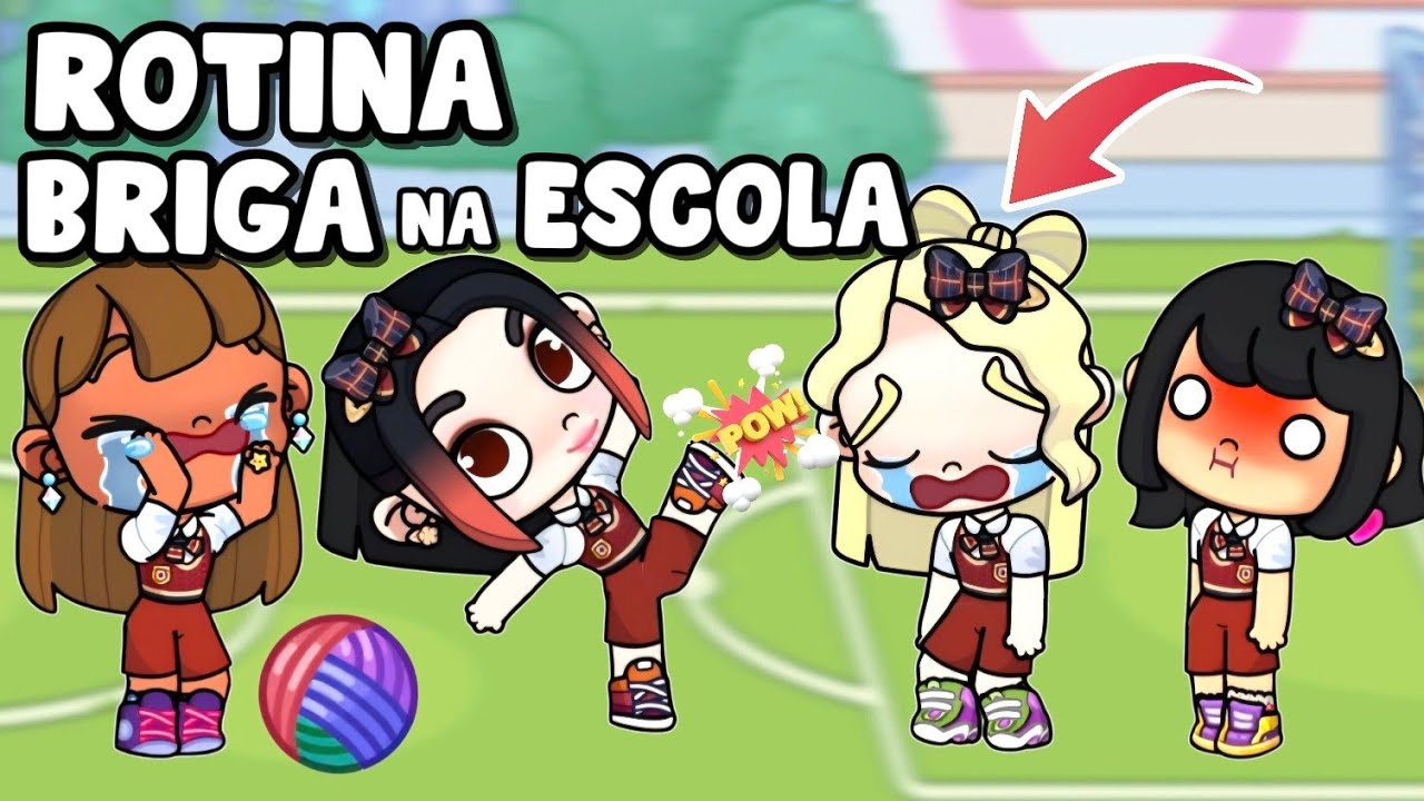 ROTINA BIANCA BRIGOU NA ESCOLA | AVATAR WORLD ROTINAS E HISTÓRIAS 😱 