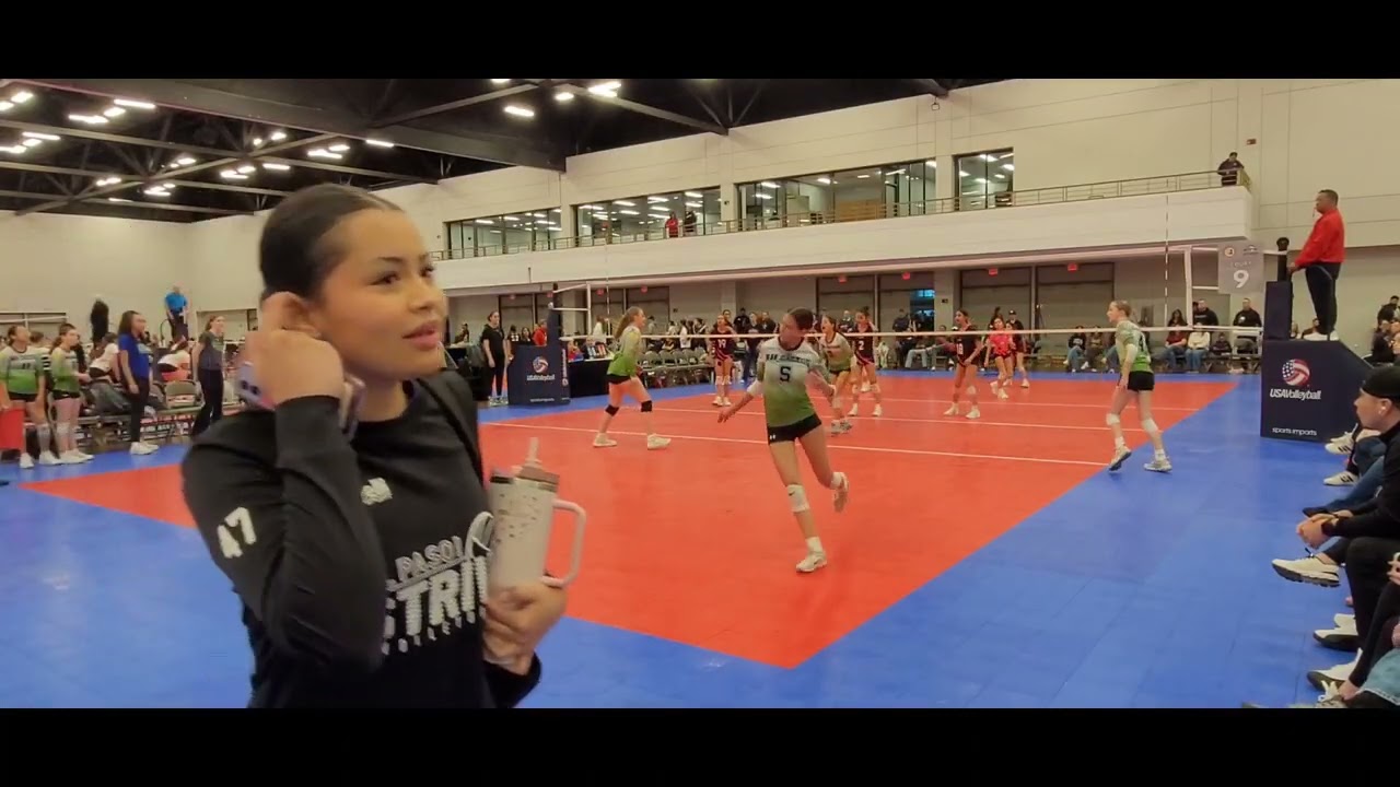 2/8- Day 2 - Game 1 - NM Voltage vs SFSVC 14-1 - Three set game Voltage with the Win. 