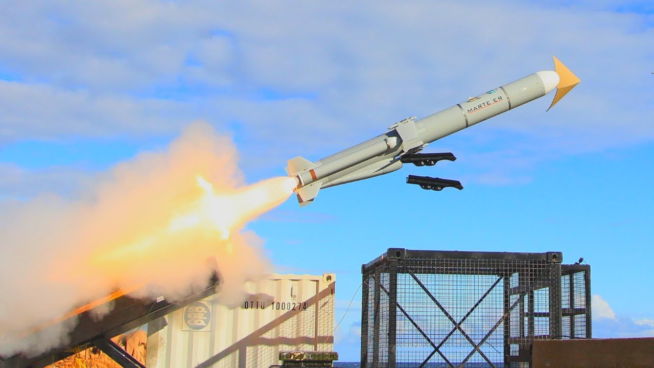 Finally: MBDA Marte ER ready for delivery after successful final test firing