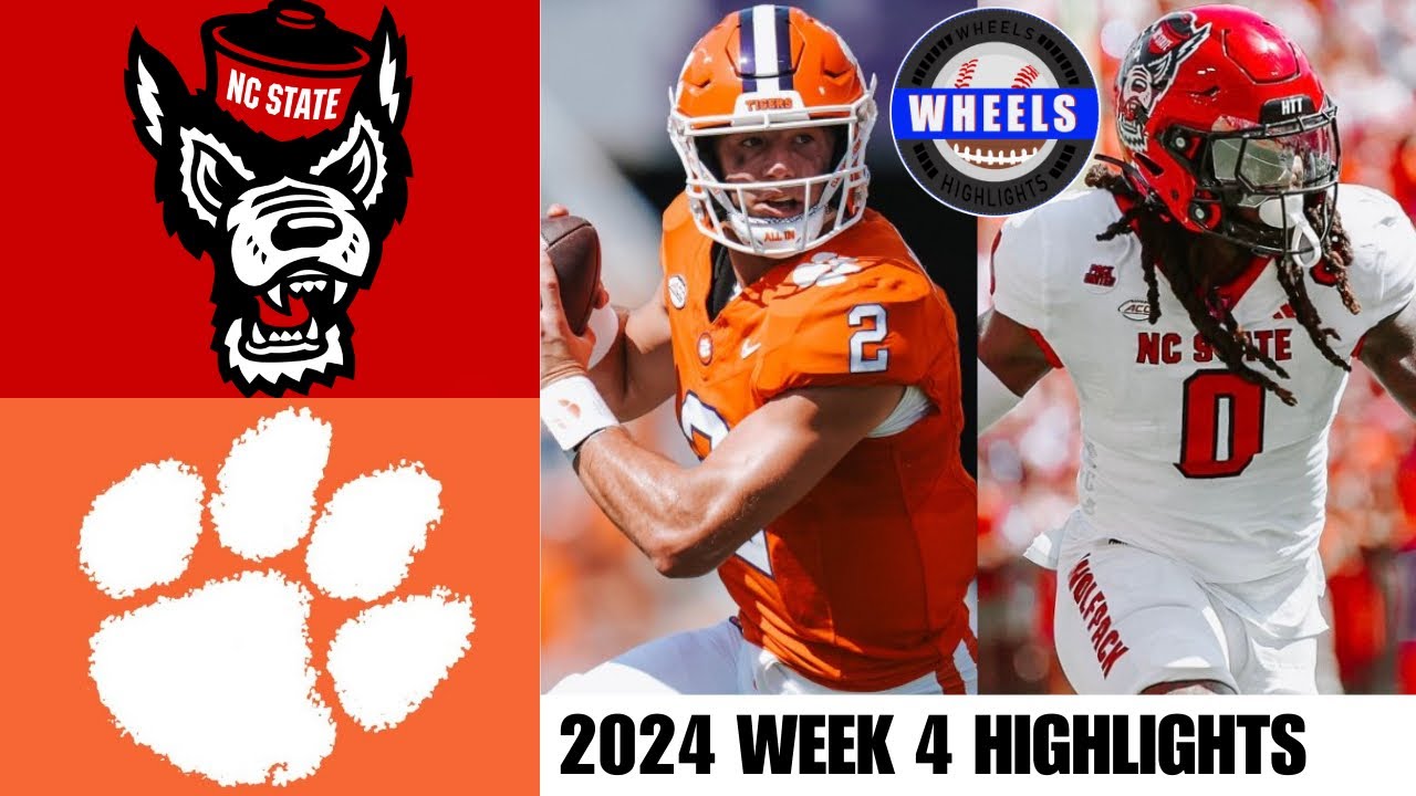 #21 Clemson vs NC State | Full Game Highlights | 2024 College Football Highlights