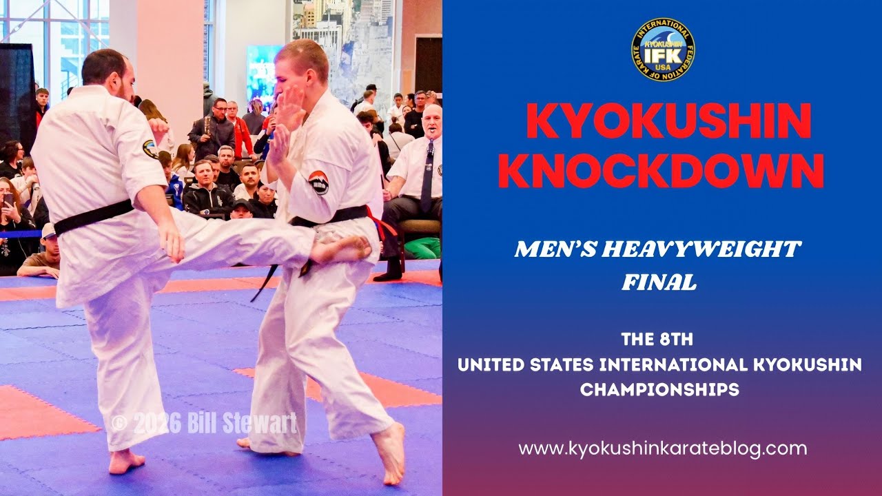 Kyokushin Knockdown Men's Heavyweight Final | Anthony Gugino vs Justin Zyskowski | 8th USIKC