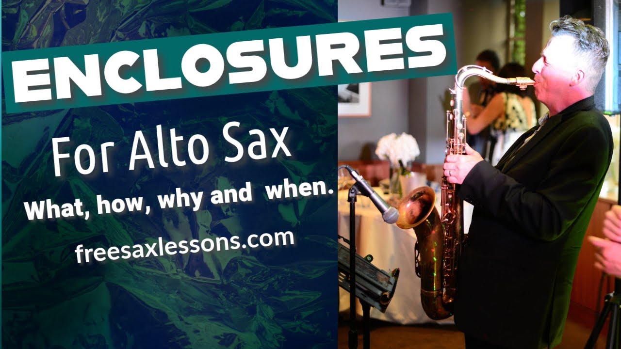 How to Use Enclosures on Alto Sax 🎶 | Step-by-Step Tutorial