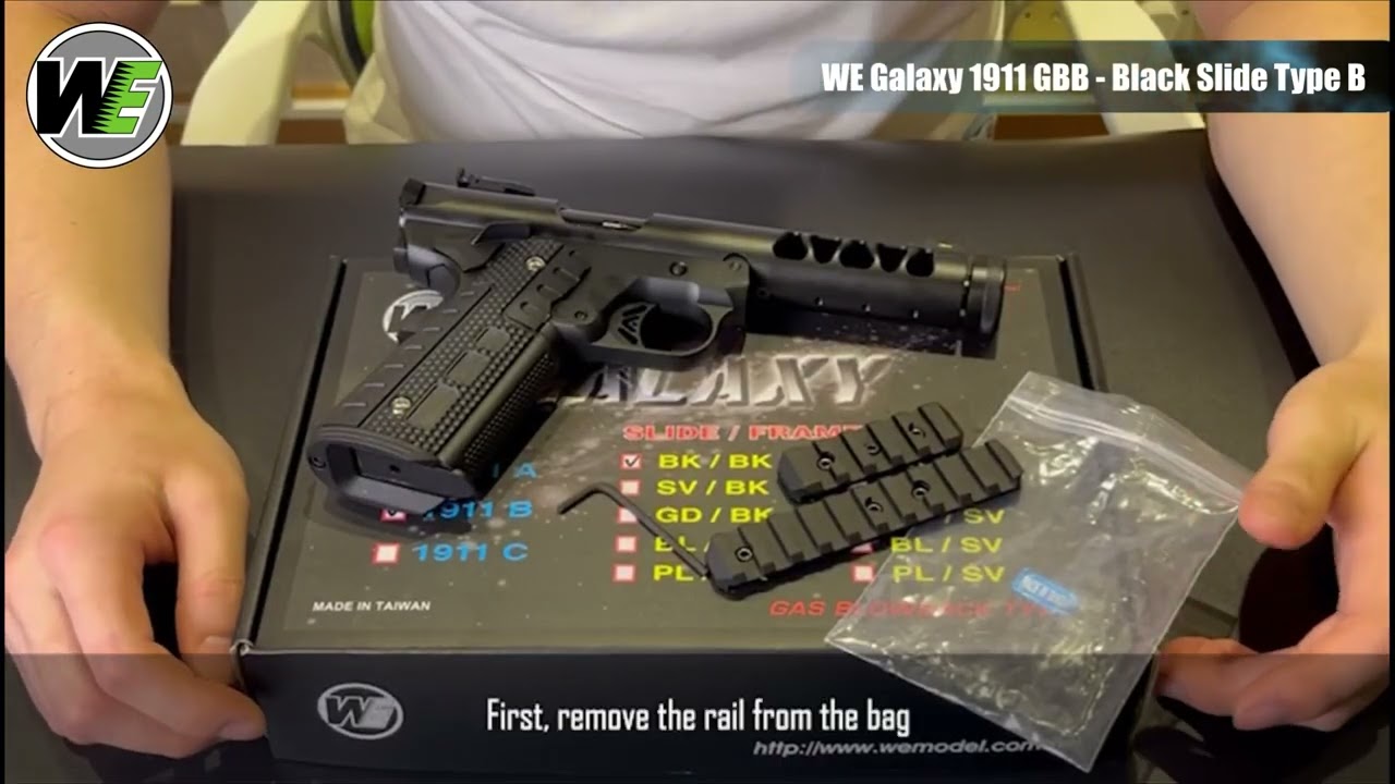 WE airsoft [WE Galaxy 1911 Type B introduce]