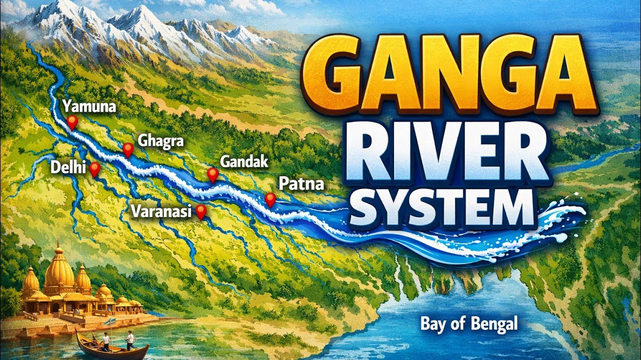 Bihar's river system is explored in stunning detail.