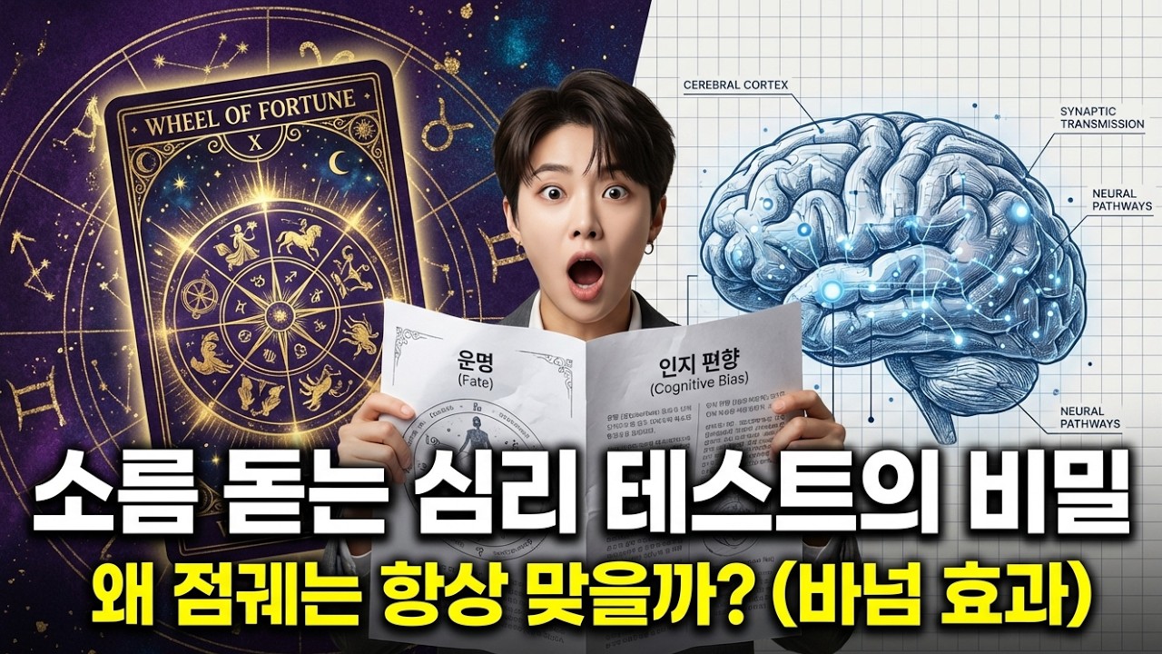 점술·MBTI·사주가 항상 맞는 것처럼 느껴지는 심리학적 이유, 바넘 효과