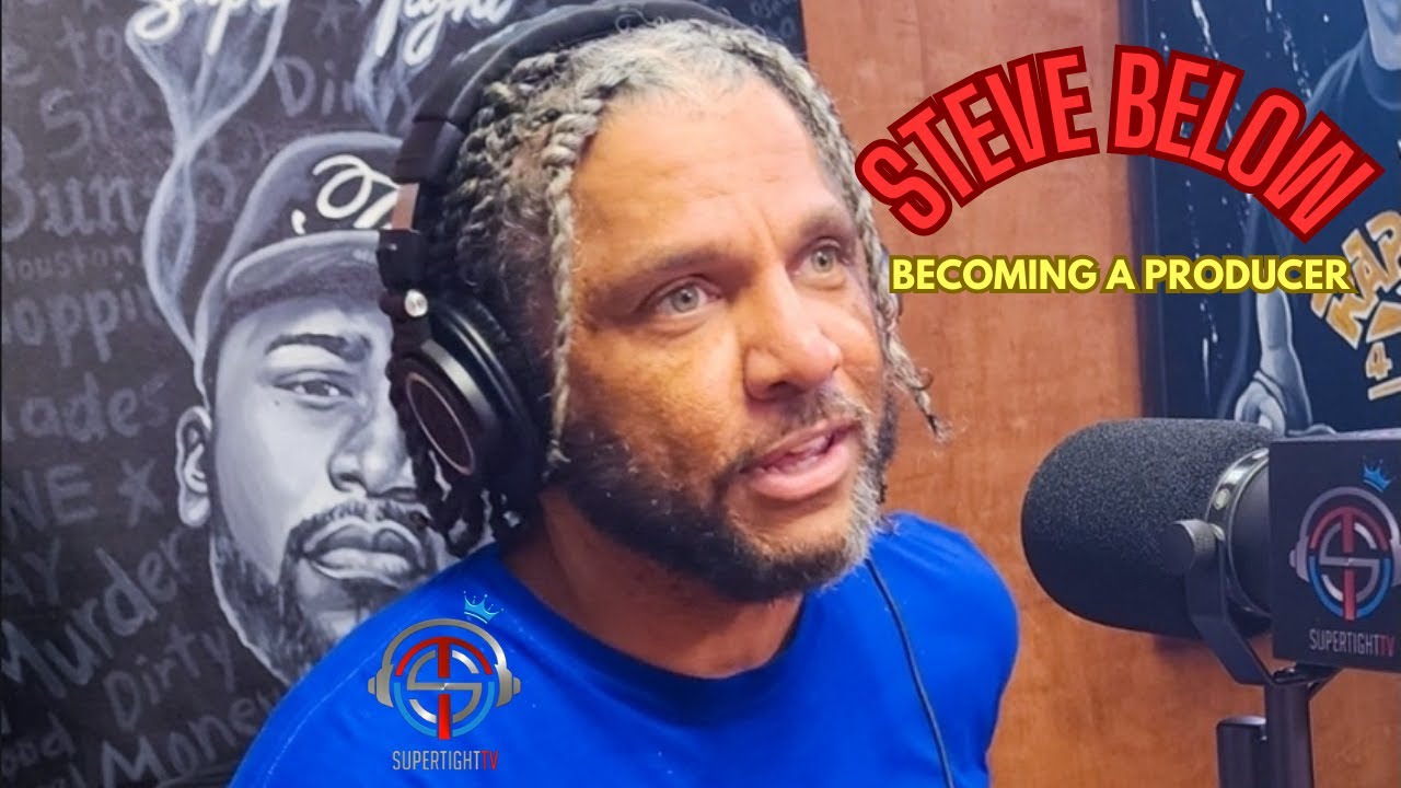 STEVE BELOW ON HOW HE BECAME A MUSIC PRODUCER  AND LIST HIS HIP HOP INFLUENCES