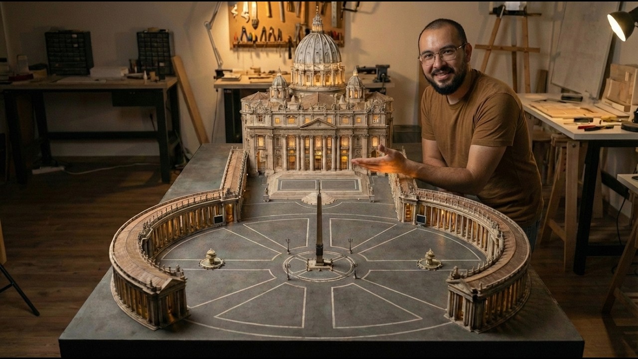 Saint Peter’s Basilica — A Hyper Realistic Miniature Masterpiece