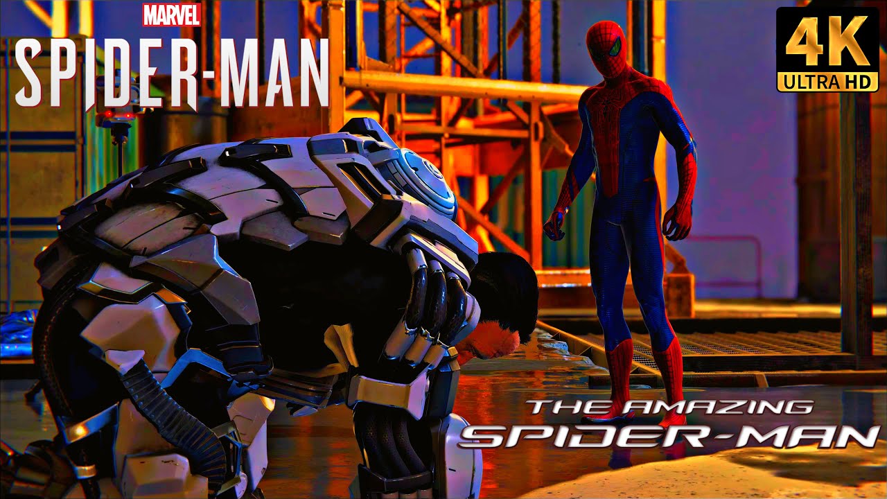 Spider-Man VS Hammerhead with the TASM Suit | Marvel's Spider-Man PS5 (4K 60FPS)
