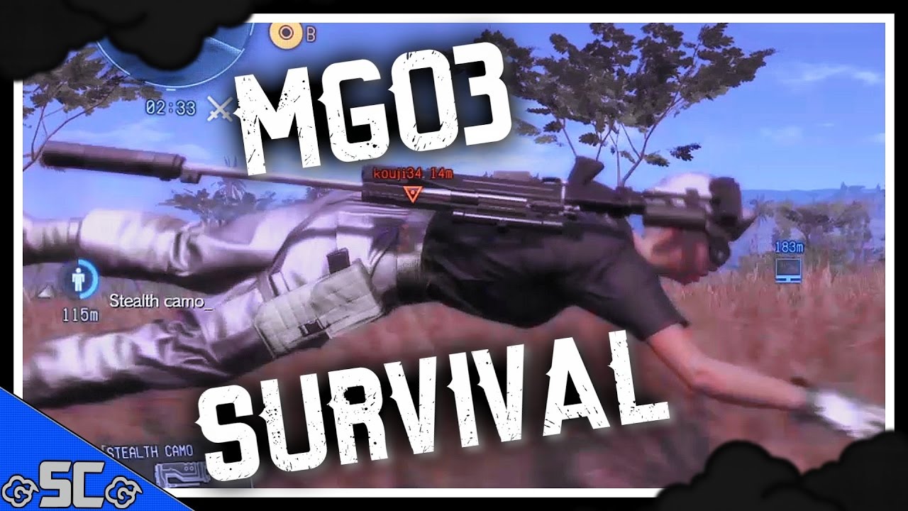MGO3 SURVIVAL | Kakashi's Highlight - C&D (TSNE) RAMBO CLUTCH! Metal Gear Online 3 (MGO) GAMEPLAY