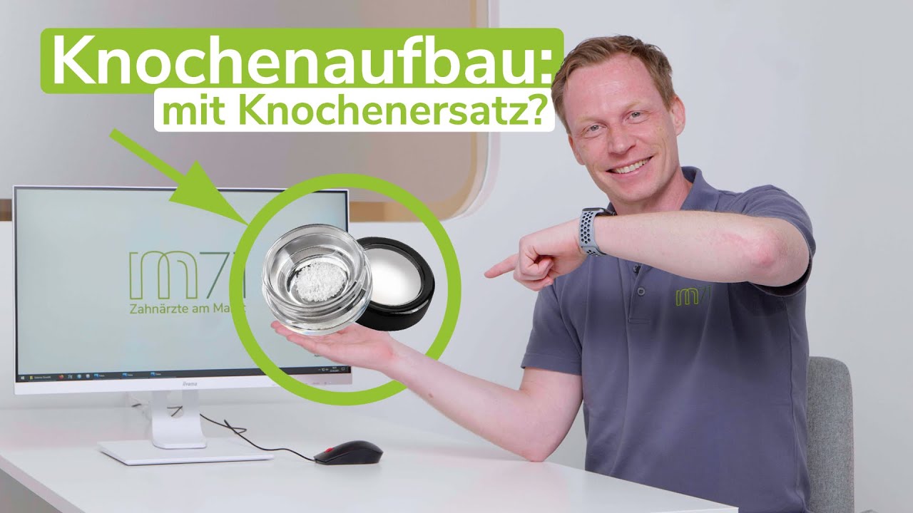 Knochenaufbau mit Knochenersatzmaterial? Was ist das? | Dr. Frank-Ch. Langer - m71 Sankt Augustin
