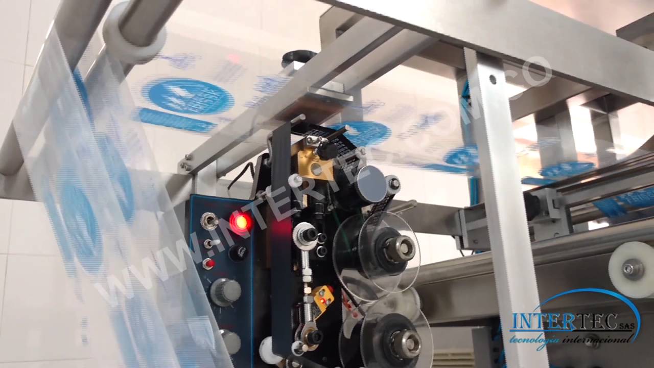 Empacadora Automática de agua en bolsa Interfill 1000 - INTERTEC