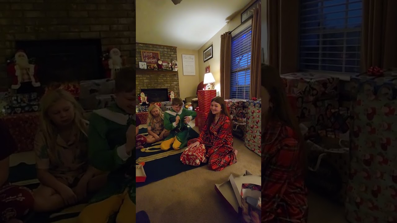 Christmas morning video 2