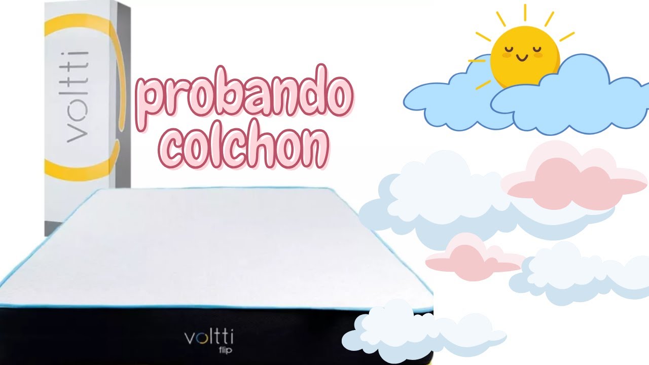 Colchón Matrimonial Voltti Flip Doble Confort | 20 Cm | Reversible Con 2 Diferentes Firmezas