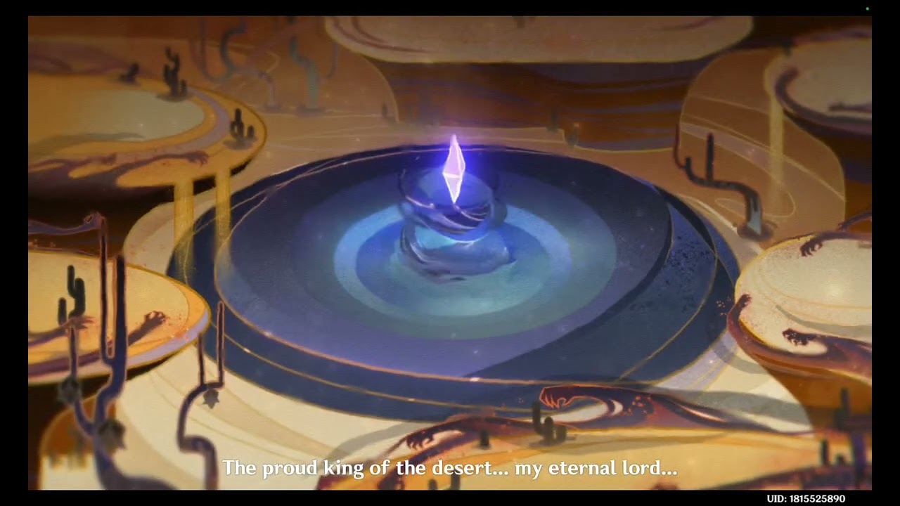 Forbidden knowledge origin cutscene Genshin Impact