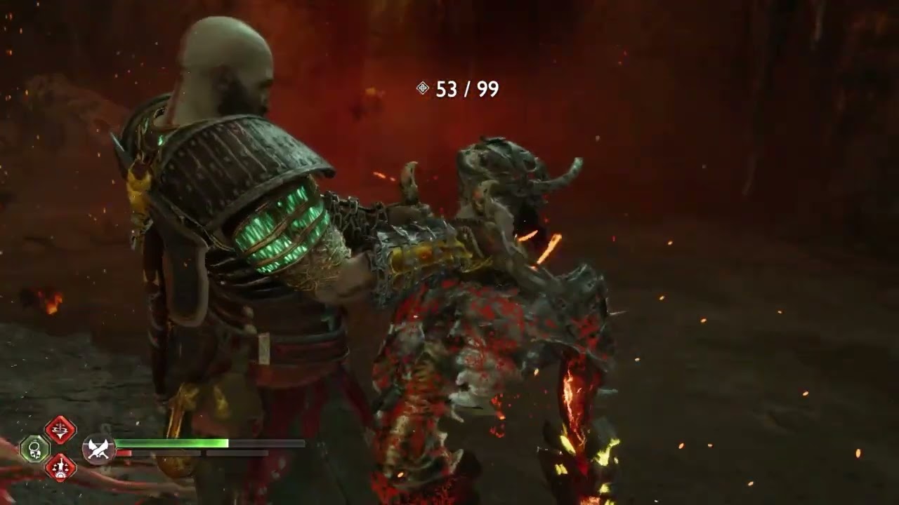 God of War Ragnarök Muspelheim Endurance Challenge - Epic Battles in the Realm of Fire!