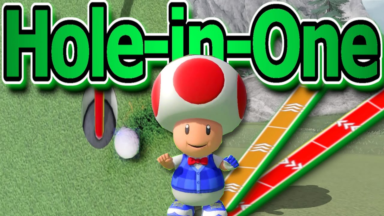 Hole in One compilation, but the shots get crazier | Mario Golf Super Rush (Trickshots)
