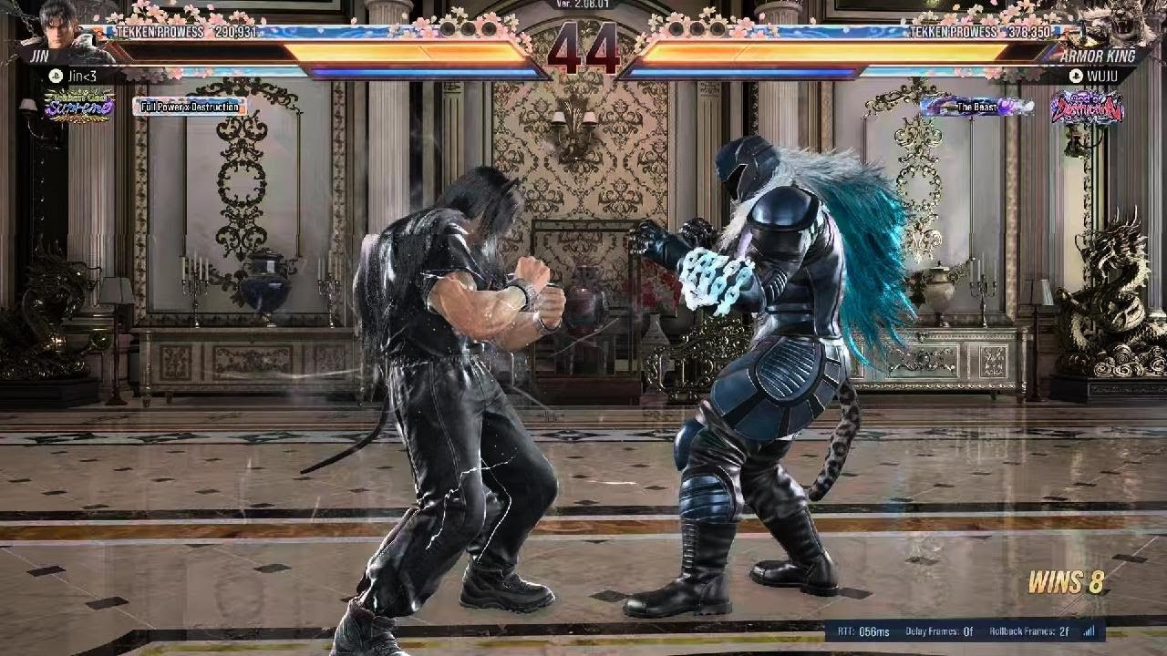 When characters specialist collide.jin vs WUJU