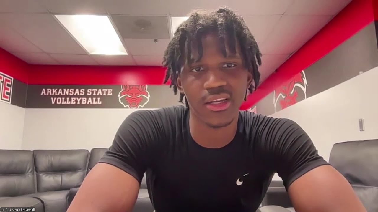 SLU's Amari McCottry gives his thoughts on season-ending NIT loss, his future