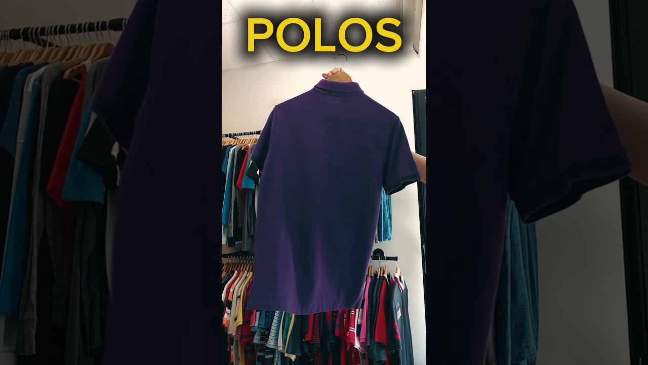 Polos Ralph Lauren. Tienda de ropa Vida Vintage, Madrid - Espa&ntilde;a. #emprendedores #vintage