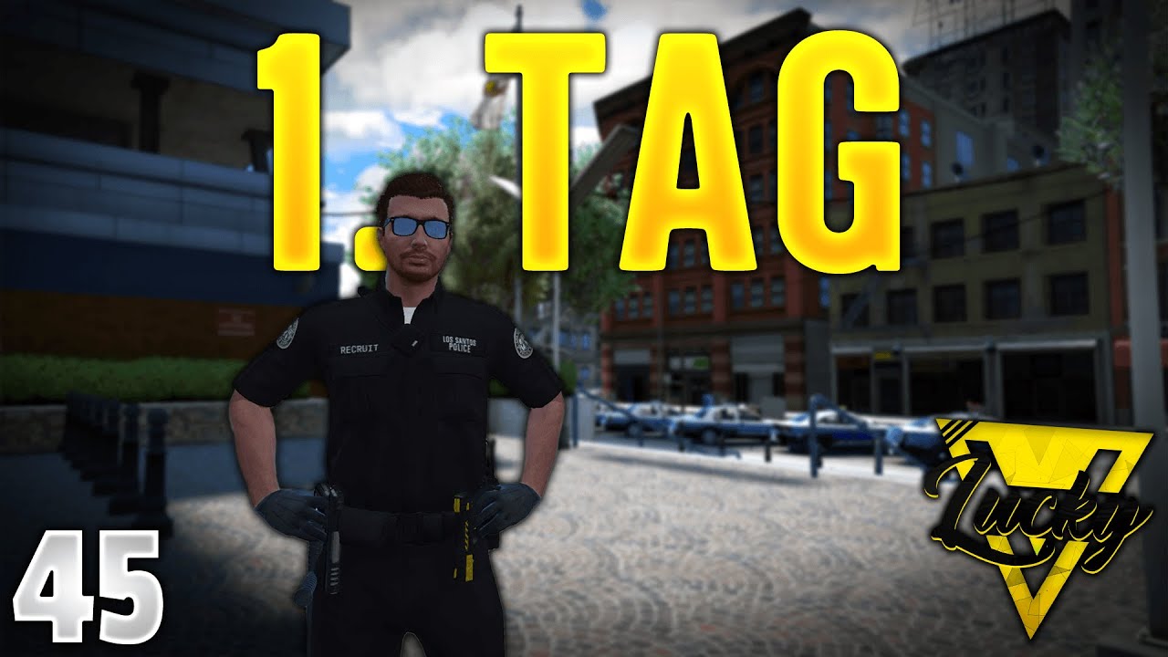 EINSTELLUNG bei der STATE POLICE! | GTA RP | LuckyV | #45