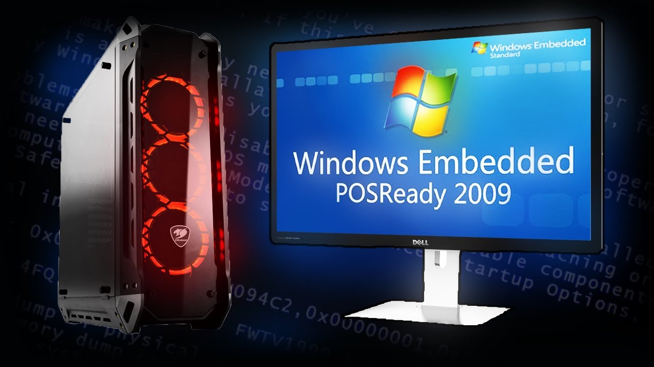 Установится ли Windows XP Embedded POSReady 2009 на современный мощный ПК в 2025 году?