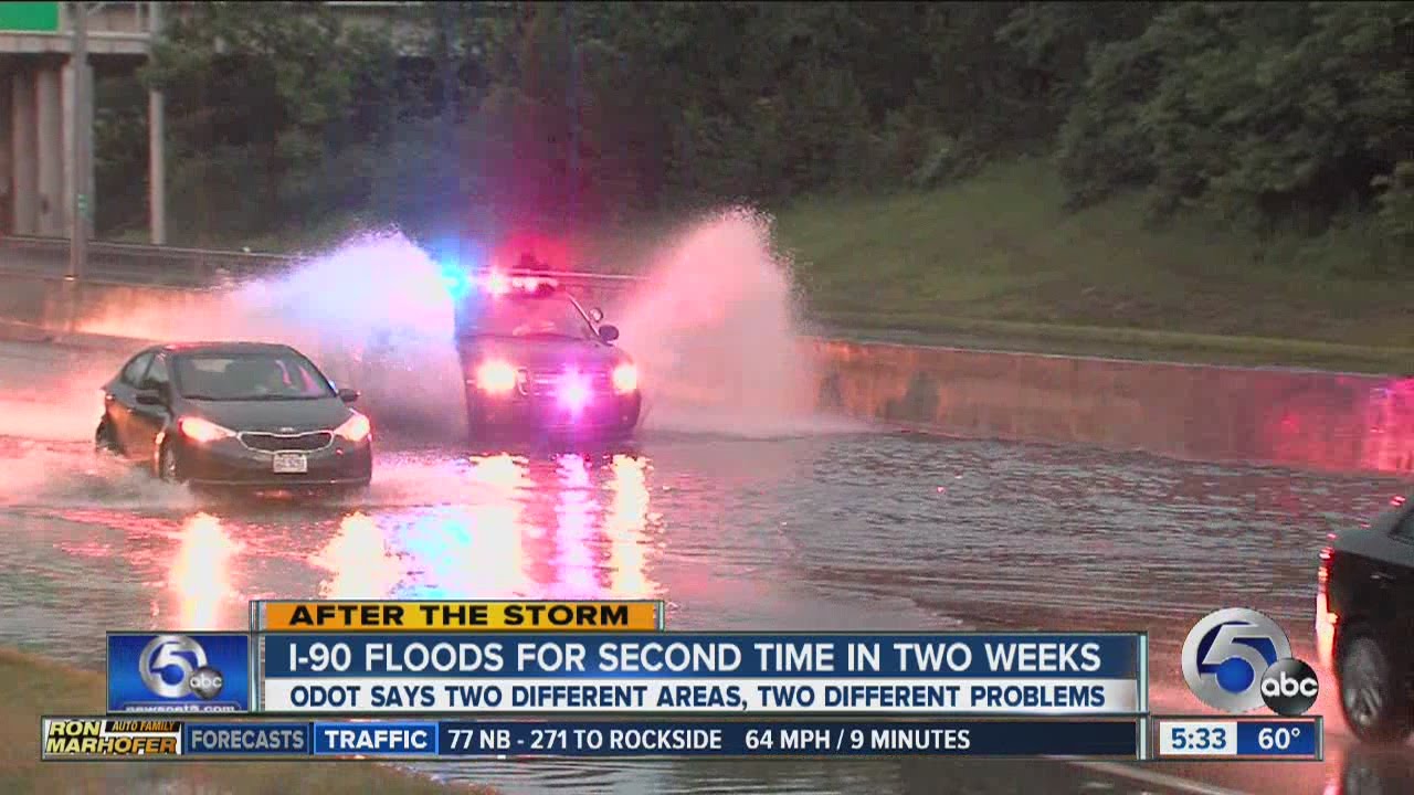 Interstate 90 flooding