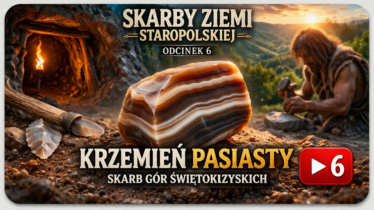 SkarbyZiemi Staropolskiej cz 6 pt. Krzemień Pasiasty