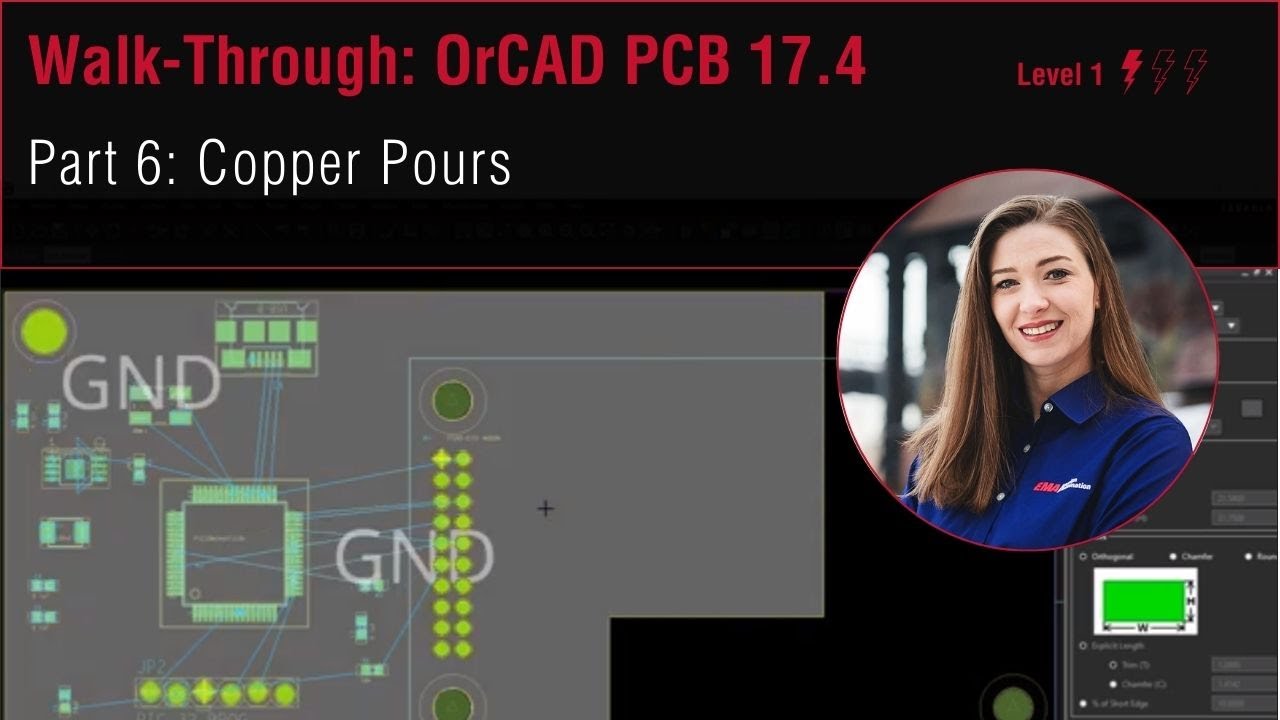 How to Create Copper Pours in OrCAD PCB Editor 17.4