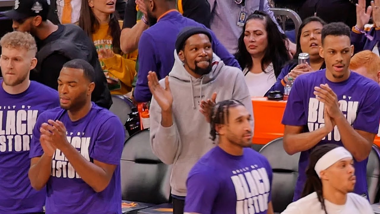 Kevin Durant watches Suns teammates get a win over the Kings, Kellan Olson recaps