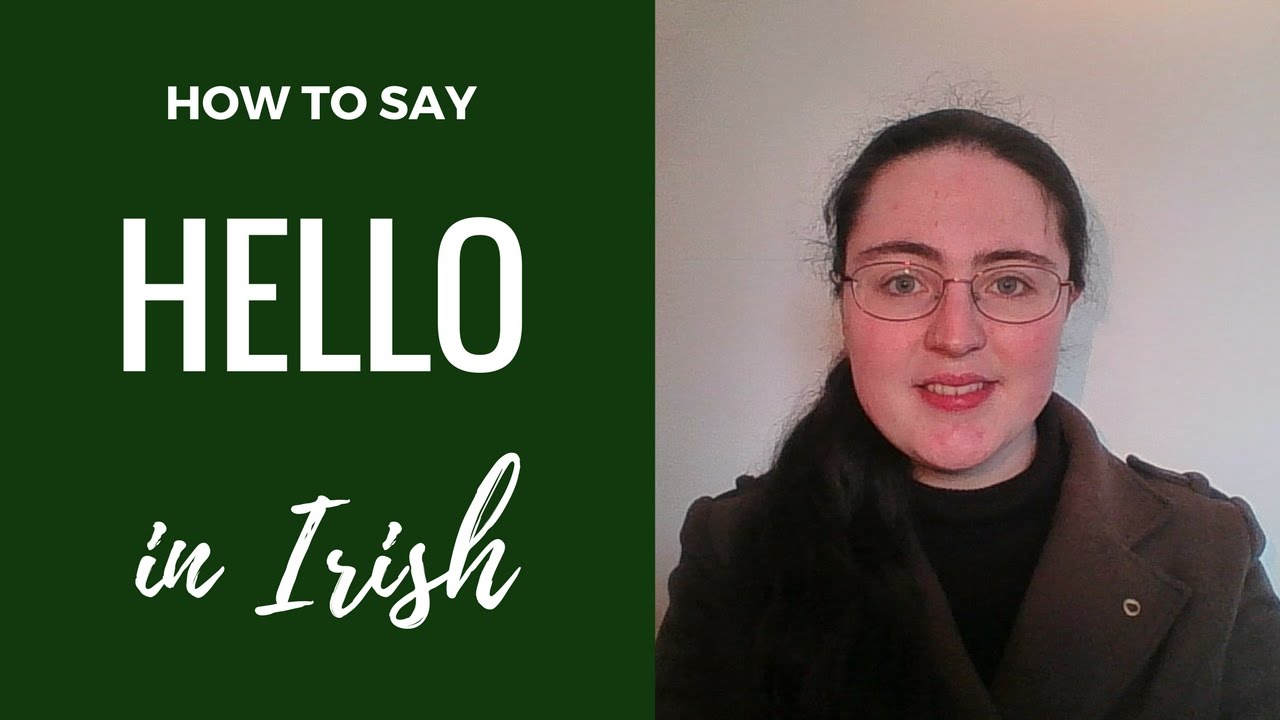 Как сказать «Привет» на ирландском языке #bitesizeirish