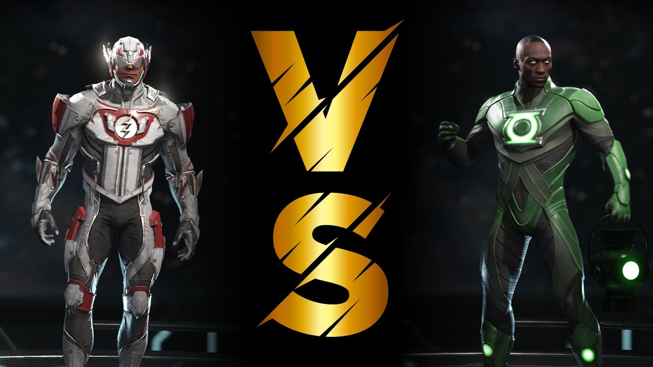 Future Flash Vs Green Lantern - Injustice 2