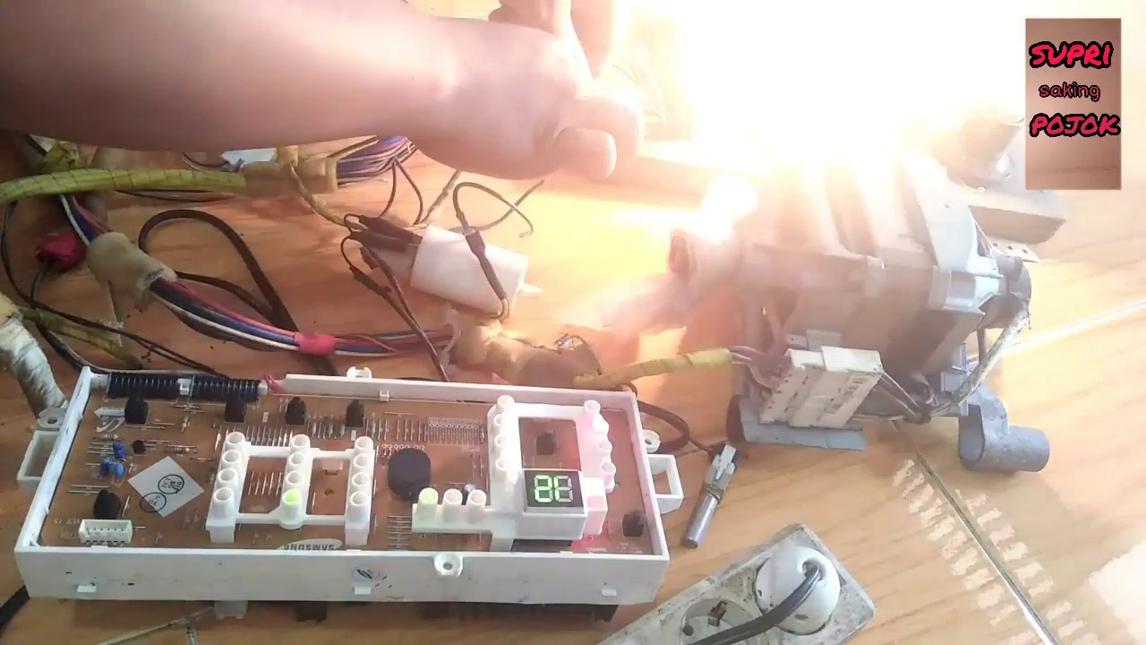 Servis modul samsung front loading  error "Uc"