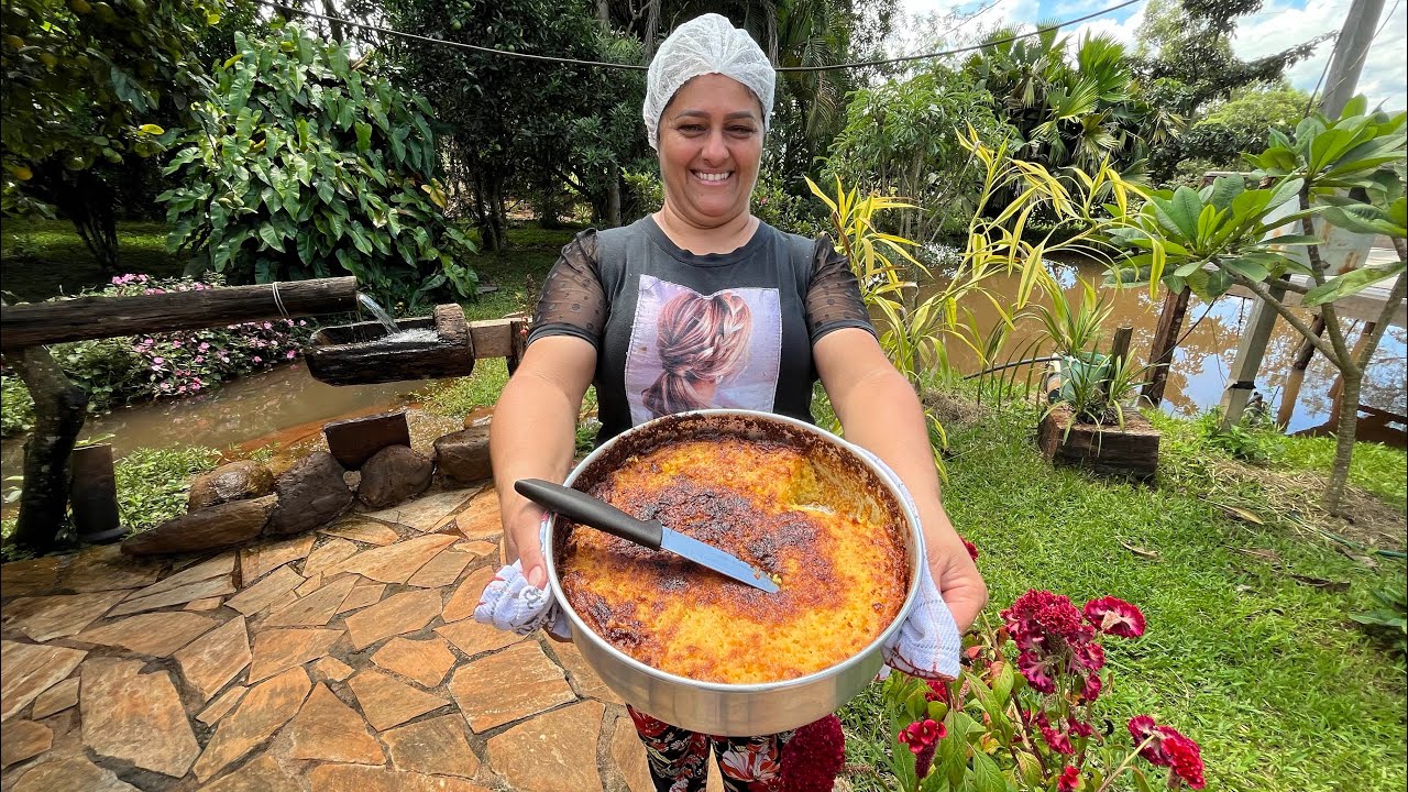 RECEITA DE BOLO DE MILHO