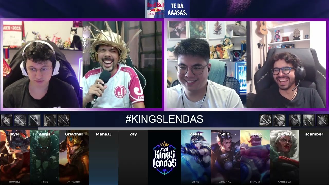 Karmine Cospe x Team Sobe Muro | MD1 - Copa Kings Lendas - 2026 | Ilha das Lendas