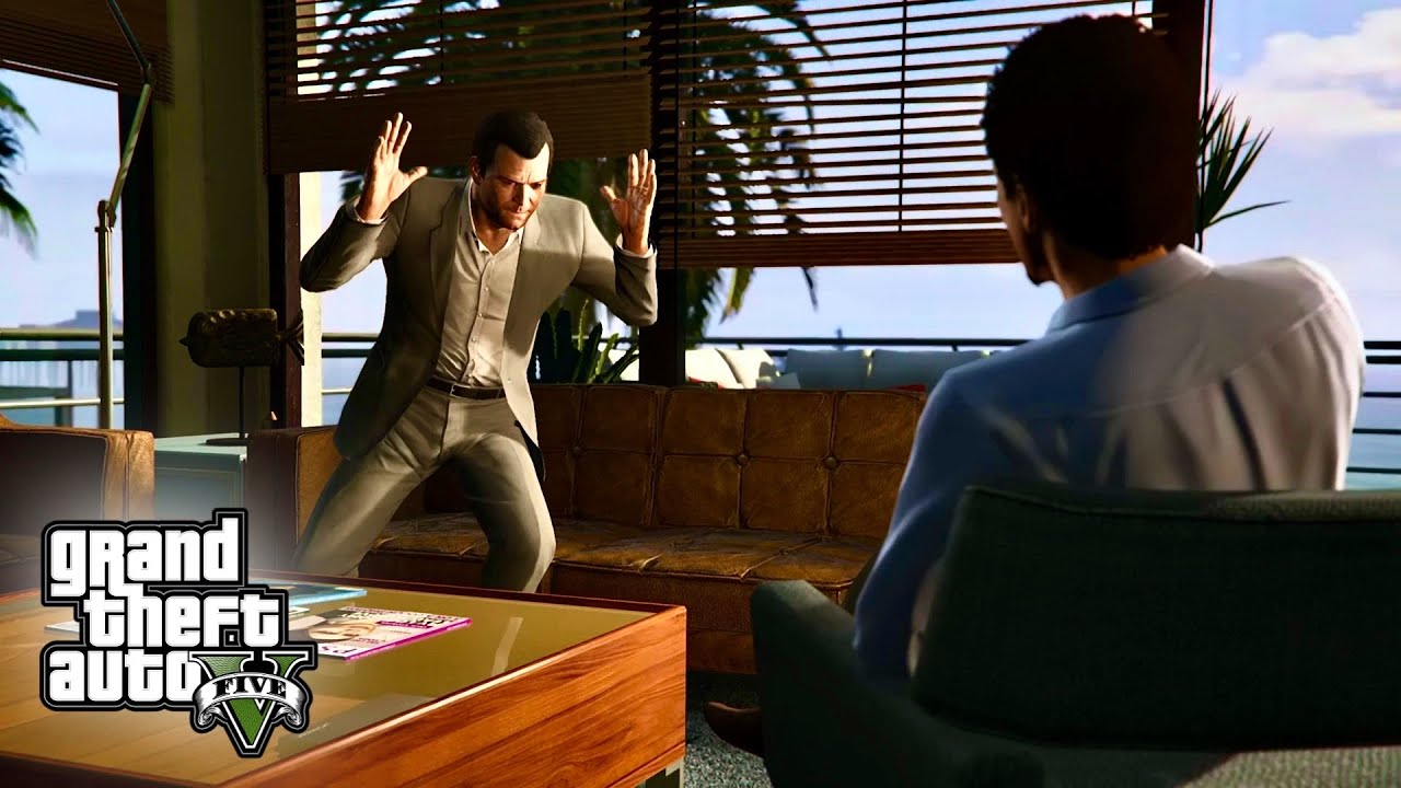 Opening Credits Scene GTA 5 Story Mode