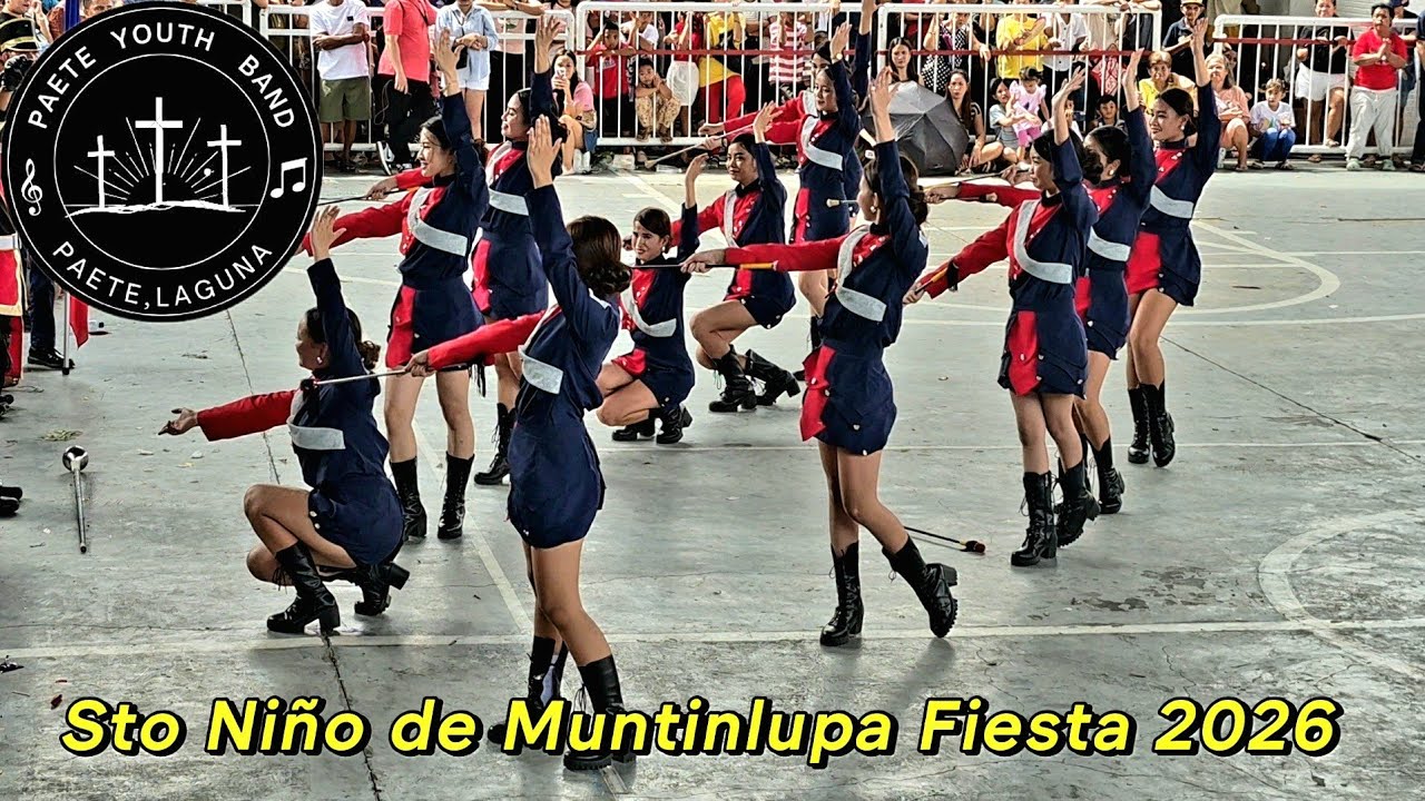Paete Youth Band | Sto Niño de Muntinlupa Fiesta 2026 | Exibition Performance 