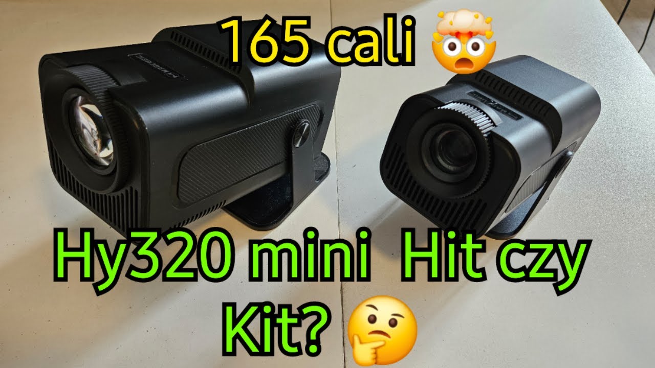 Test taniego projektora Led Magcubic Hy320 mini i porównanie z Magcubic Hy300
