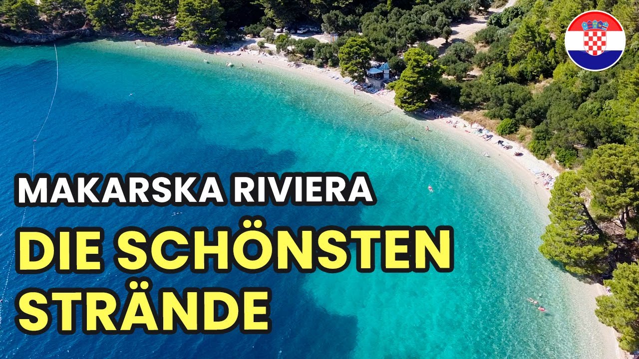 Die schönsten Strände der Makarska Riviera • Kroatien 4K