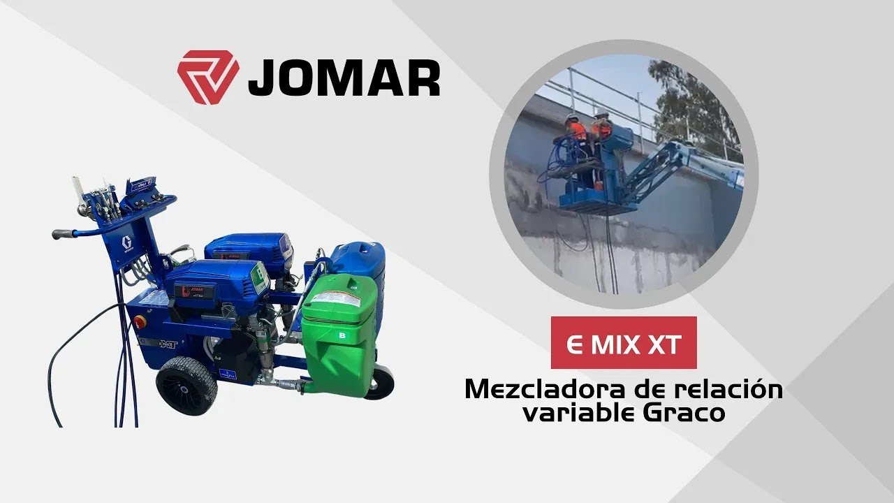 E MIX XT, mezcladora de relación variable Graco
