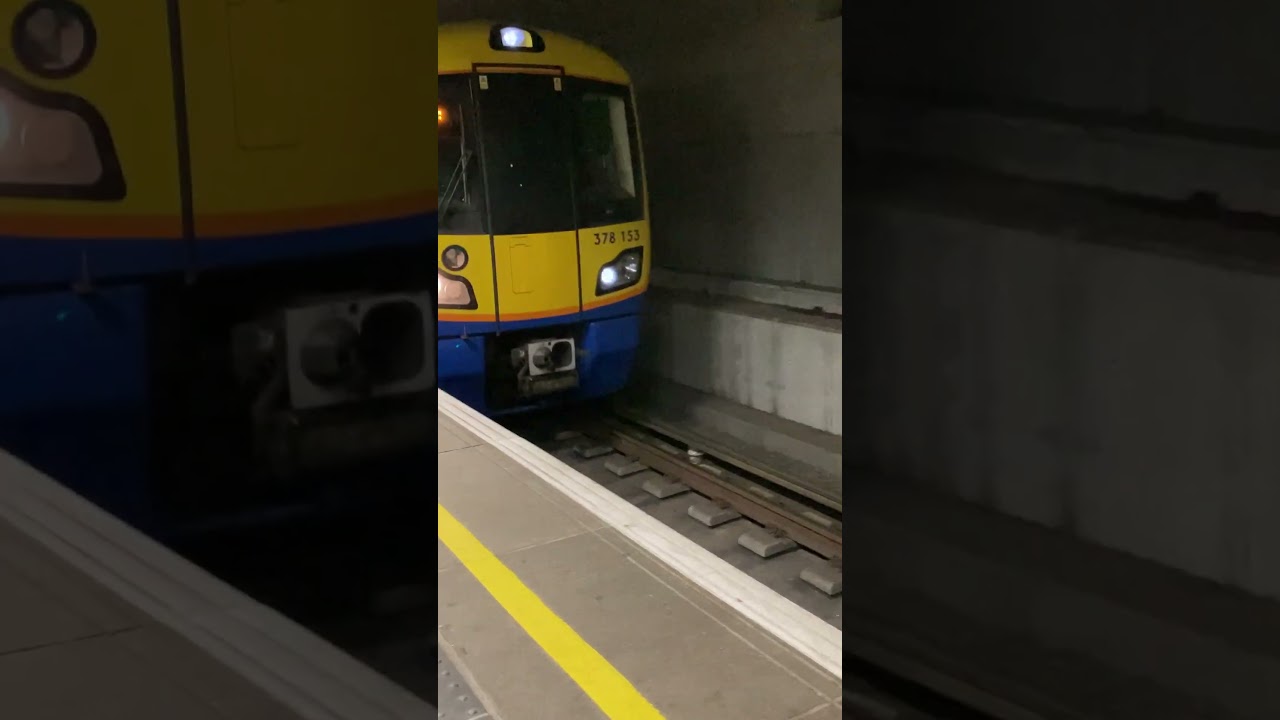 Windrush line train at Dalston junction #londonundergroundtransport #train #trainspotting