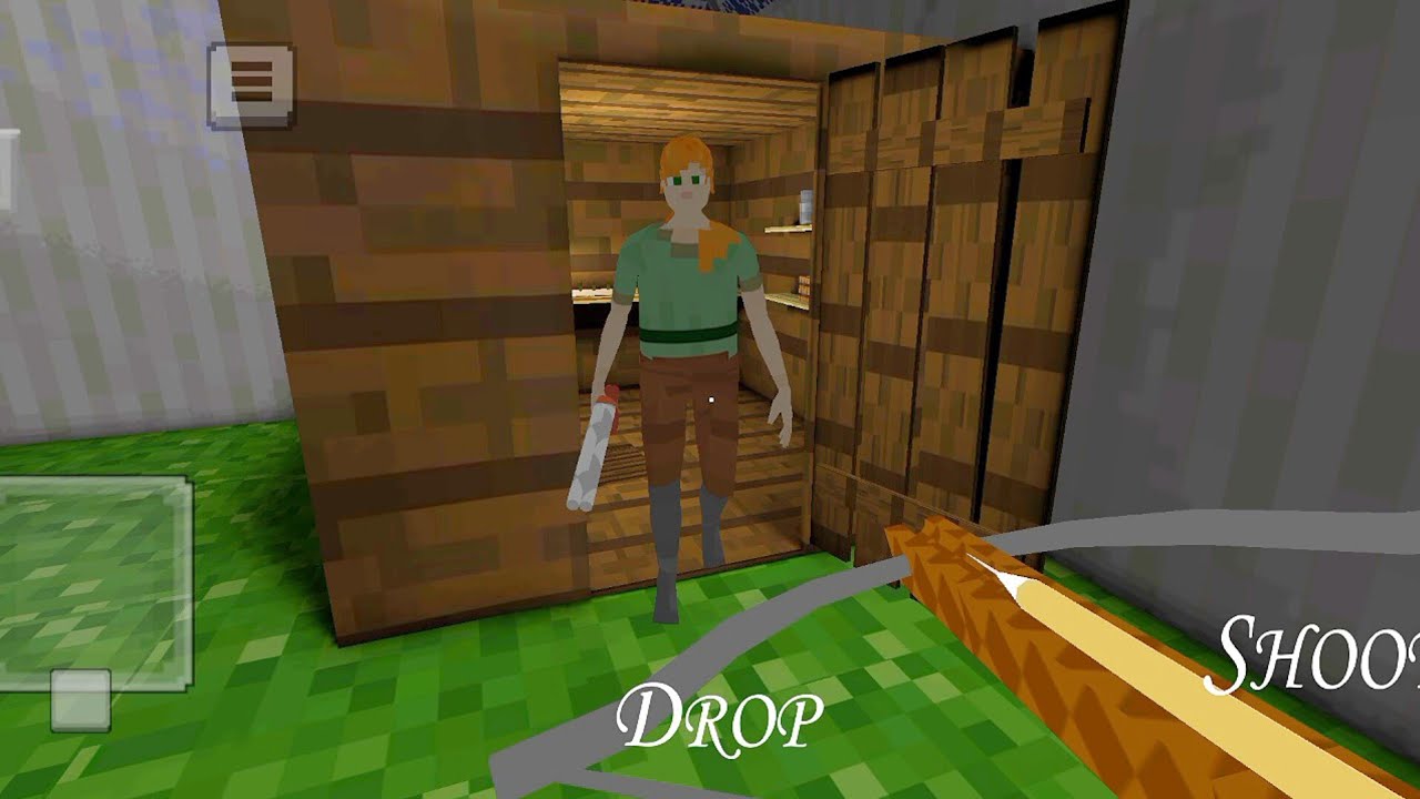 PLAYING AS GRANDPA IN GRANNY MINECRAFT V1.9 | GRANNY HORROR GAME ESCAPE GAMEPLAY |