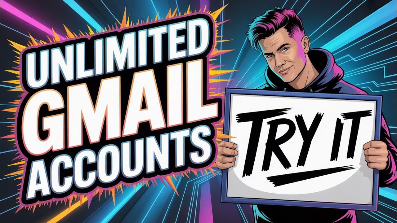 Unlimited GMail Create Method 2025 | Create Unlimited GMail Account Without Phone Verification