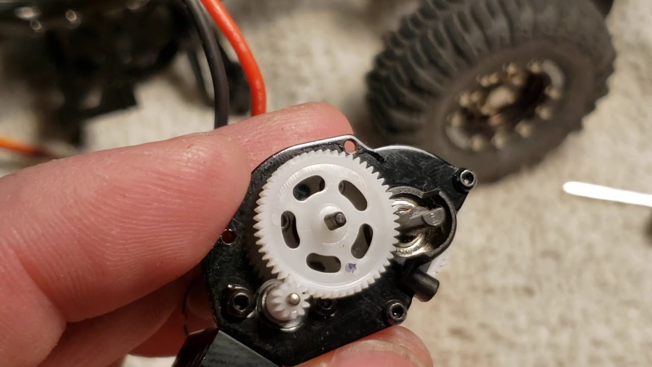SCX24 Motor Swap
